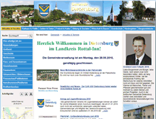 Tablet Screenshot of dietersburg.de